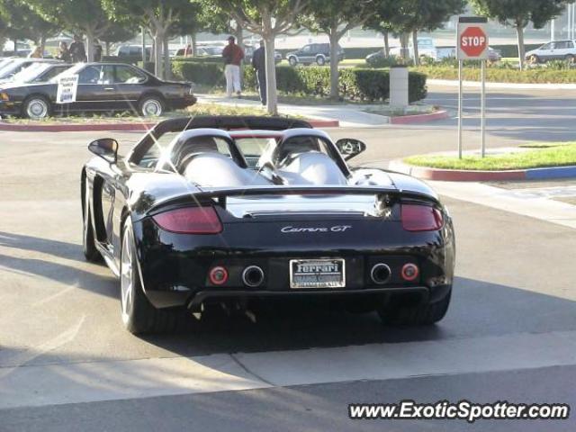 Porsche Carrera GT spotted in Irvine, California