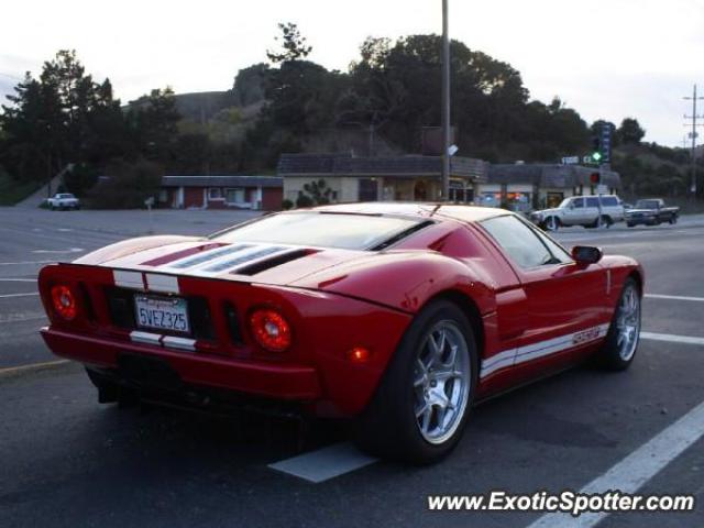 Ford GT spotted in Monterey, California