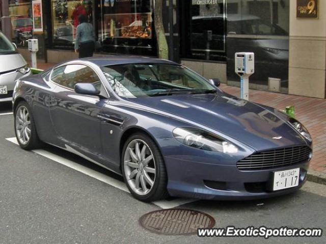 Aston Martin DB9 spotted in Tokyo, Japan