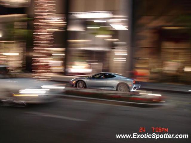 Ferrari 360 Modena spotted in Beverly Hills, California