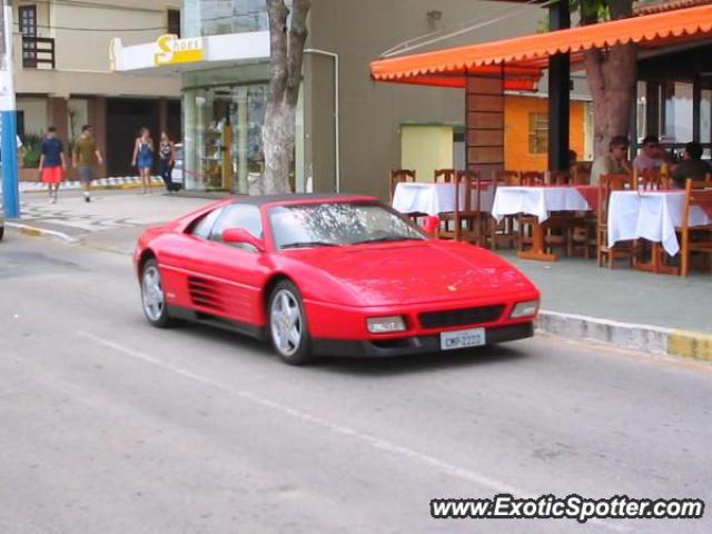 Ferrari 348 spotted in Camboriu, Brazil