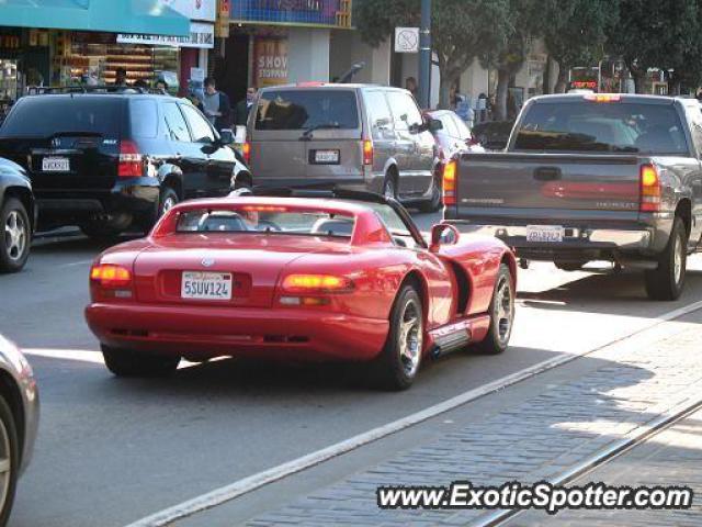 Dodge Viper spotted in San Francisco, California