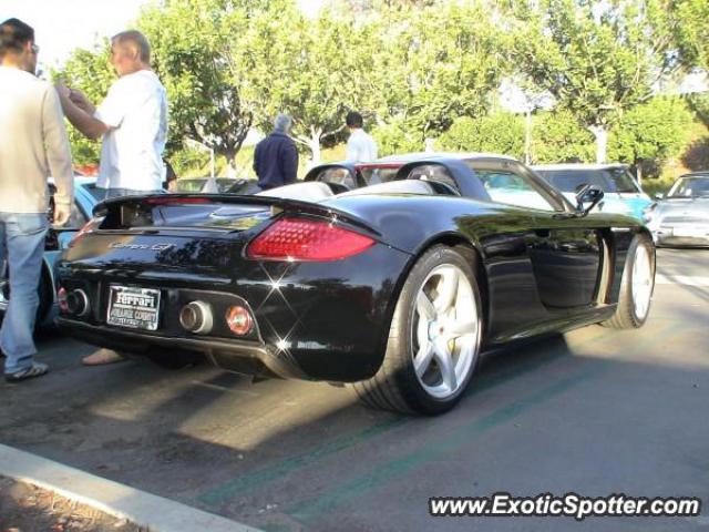 Porsche Carrera GT spotted in Irvine, California
