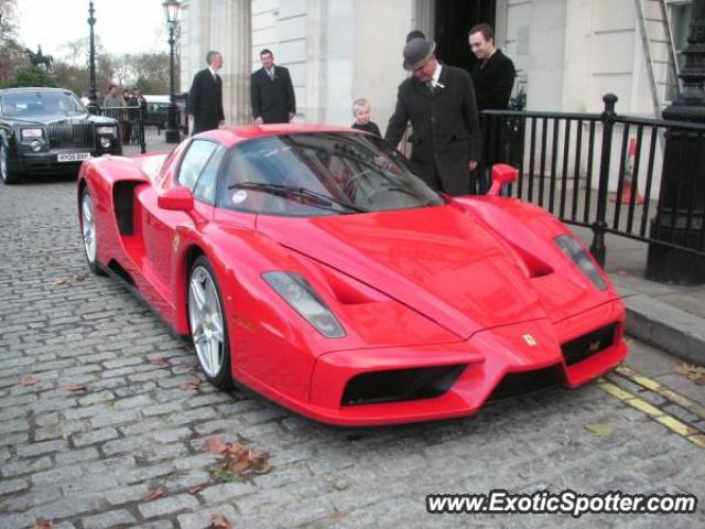 Ferrari Enzo spotted in London, United Kingdom