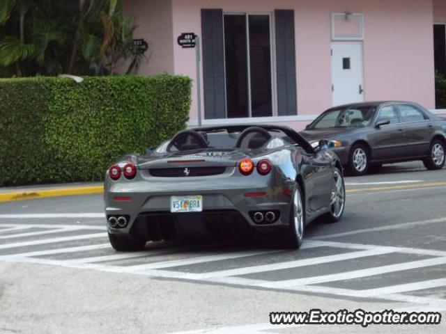 Ferrari F430 spotted in Palm Beach, Florida