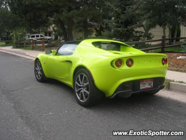 Lotus Elise spotted in Colorado Springs, Colorado