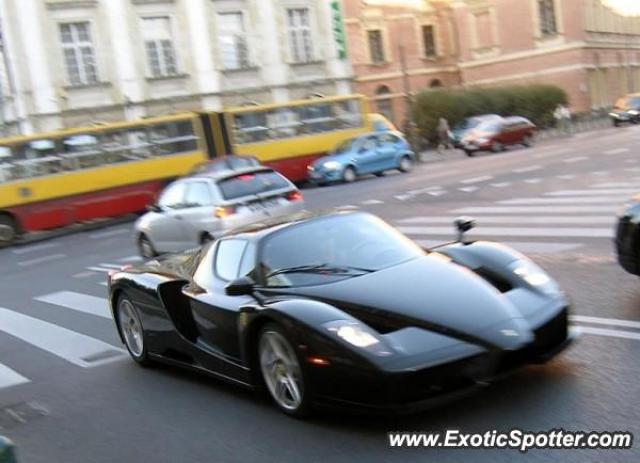 Ferrari Enzo spotted in Warsaw, Poland