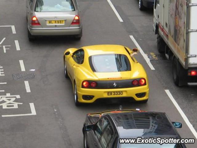 Ferrari 360 Modena spotted in HONG KONG, China