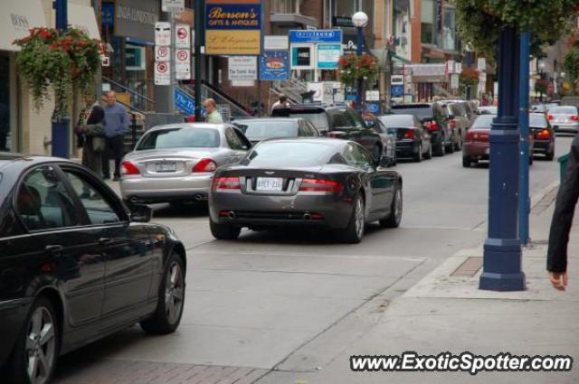 Aston Martin DB9 spotted in Toronto, Canada