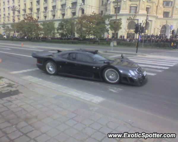 Mercedes CLK-GTR spotted in Bucharest, Romania