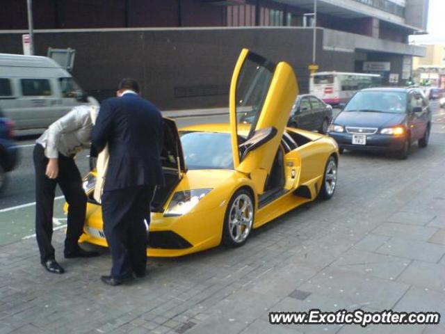 Lamborghini Murcielago spotted in Manchester, United Kingdom