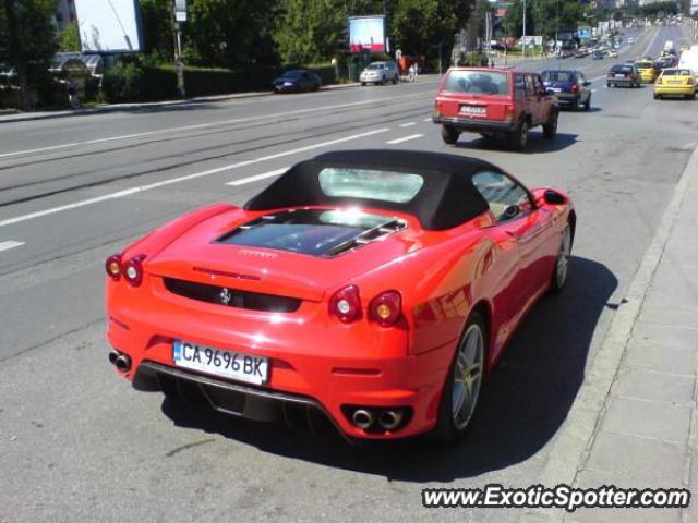 Ferrari F430 spotted in Sofia, Bulgaria