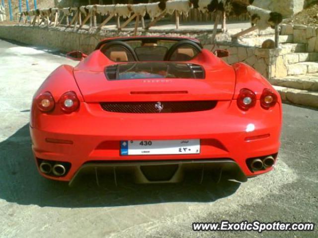 Ferrari F430 spotted in Faraya, Lebanon