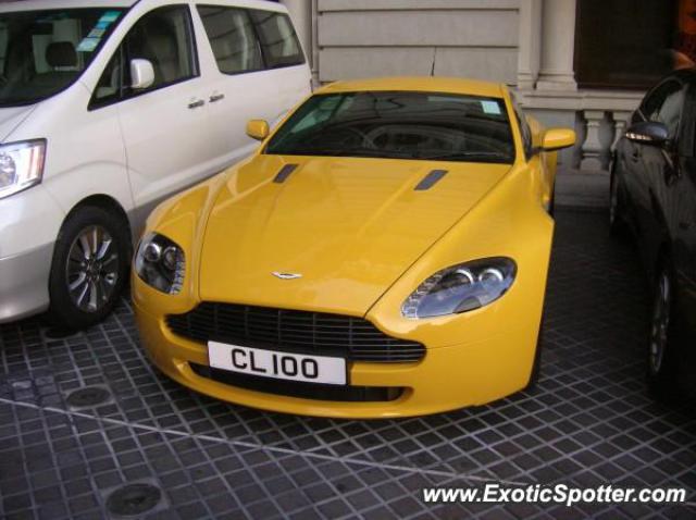 Aston Martin Vantage spotted in Hong Kong, China