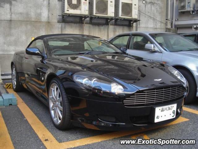 Aston Martin DB9 spotted in Tokyo, Japan