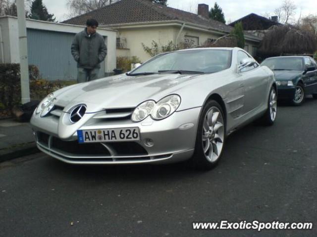 Mercedes SLR spotted in Bonn, Germany