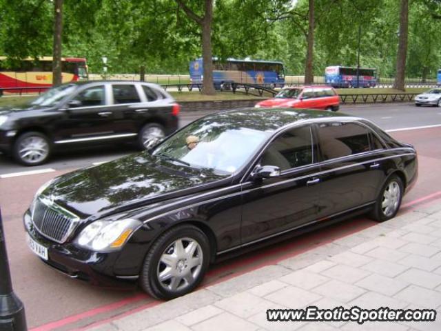 Mercedes Maybach spotted in London, United Kingdom