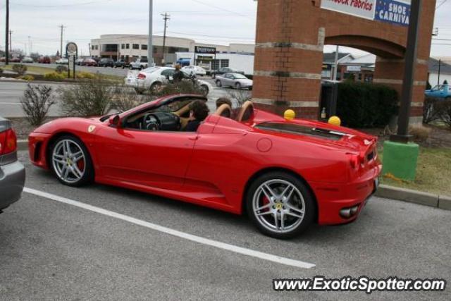 Ferrari F430 spotted in Cincinnati, Ohio