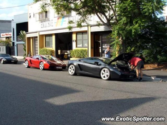 Lamborghini Gallardo spotted in Brisbane, Australia