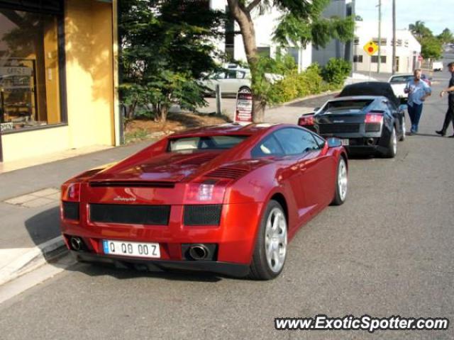 Lamborghini Gallardo spotted in Brisbane, Australia