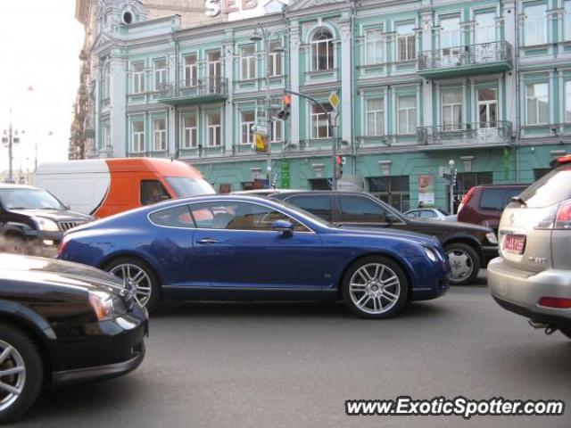 Bentley Continental spotted in Kiev, Ukraine