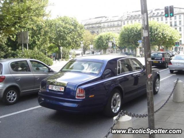 Rolls Royce Phantom spotted in Geneva, Switzerland