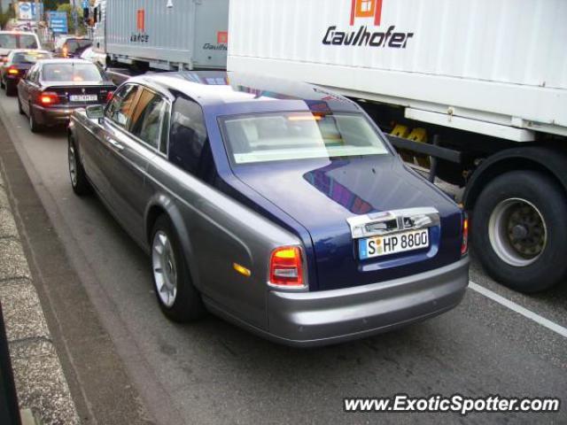 Rolls Royce Phantom spotted in Stuttgart, Germany