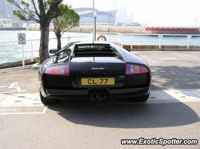 Lamborghini Murcielago spotted in Hong Kong, China