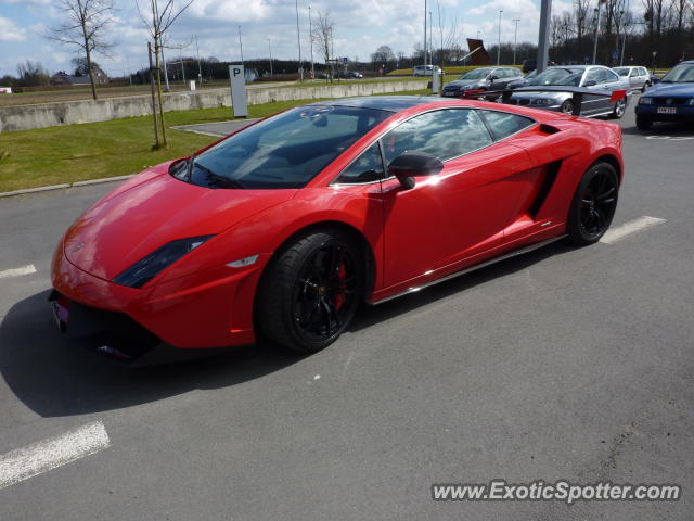 Lamborghini Gallardo spotted in Zaventem, Belgium