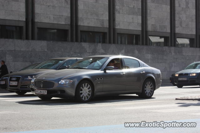 Maserati Quattroporte spotted in København, Denmark