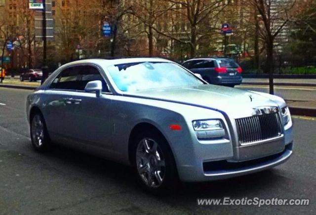 Rolls Royce Ghost spotted in Manhattan, New York