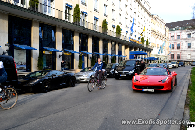 Ferrari 458 Italia spotted in Munich, Germany