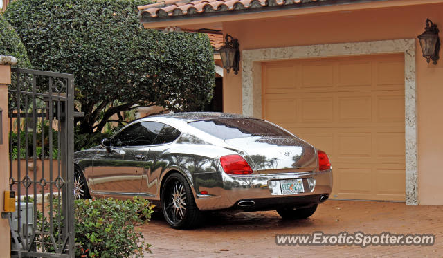 Bentley Continental spotted in Ft Lauderdale, Florida