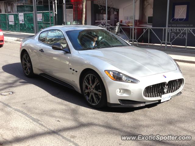 Maserati GranTurismo spotted in Toronto, Canada