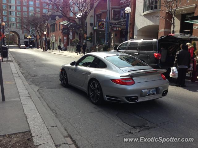 Porsche 911 Turbo spotted in Toronto, Canada