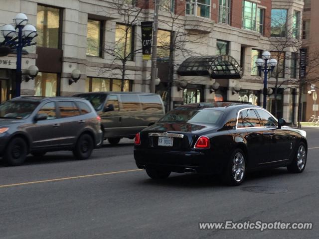 Rolls Royce Ghost spotted in Toronto, Canada