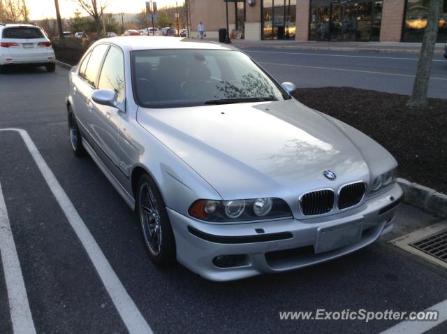 BMW M5 spotted in Center valley, Pennsylvania