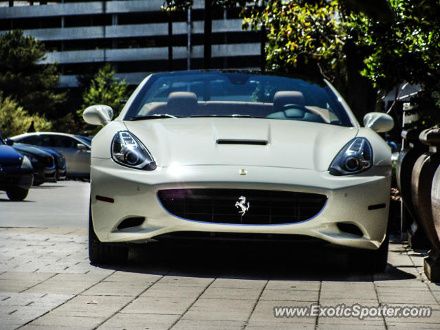 Ferrari California spotted in Buckhead, Georgia