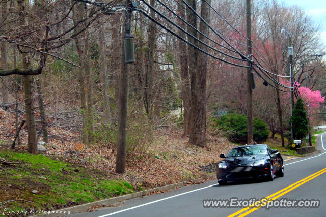 Aston Martin DB9 spotted in Greenwich, Connecticut