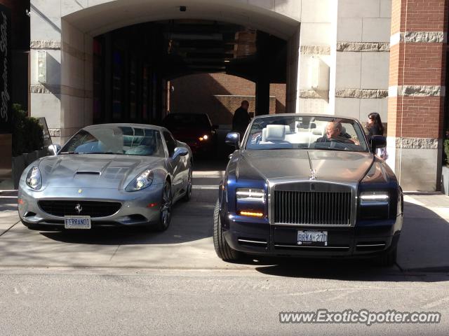 Ferrari California spotted in Toronto, Canada