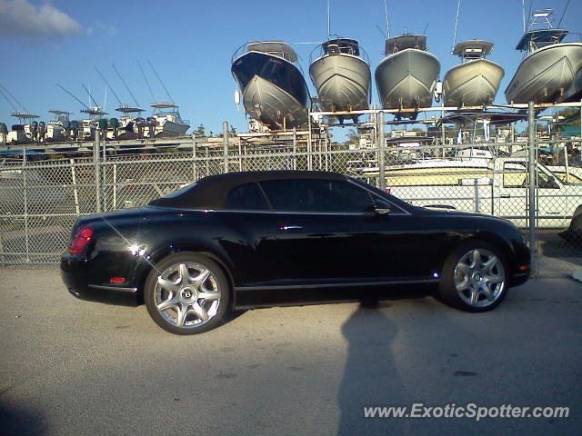 Bentley Continental spotted in Jupiter, Florida