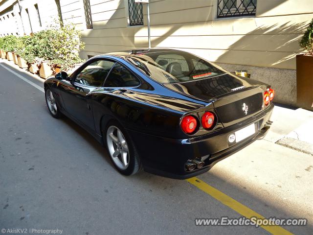 Ferrari 550 spotted in Milan, Italy