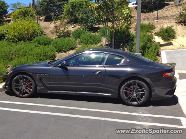 Maserati GranTurismo spotted in Carmel Valley, California