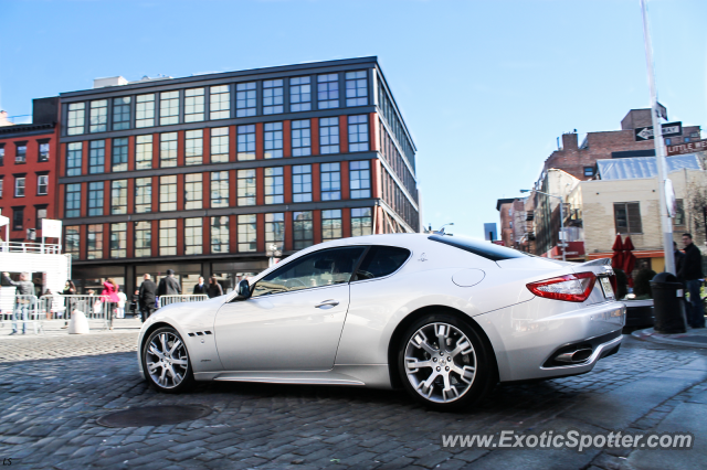 Maserati GranTurismo spotted in Manhattan, New York