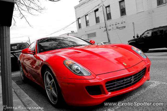 Ferrari 599GTB spotted in Greenwich, Connecticut