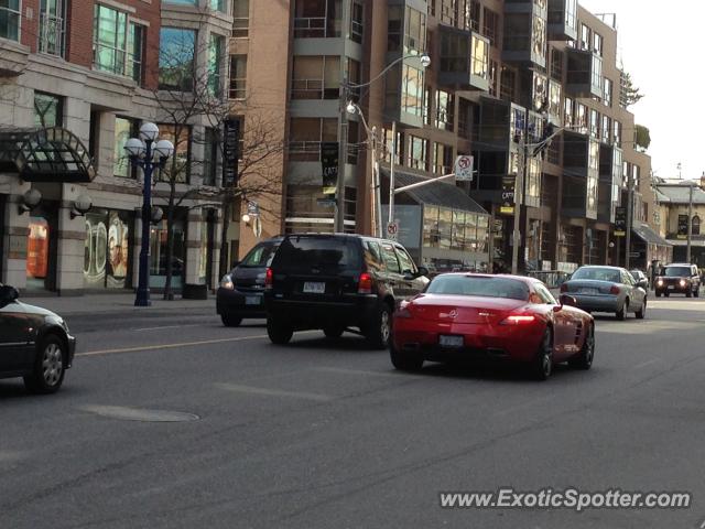 Mercedes SLS AMG spotted in Toronto, Canada