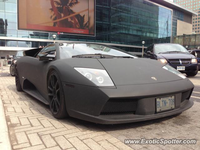 Lamborghini Murcielago spotted in Toronto, Canada