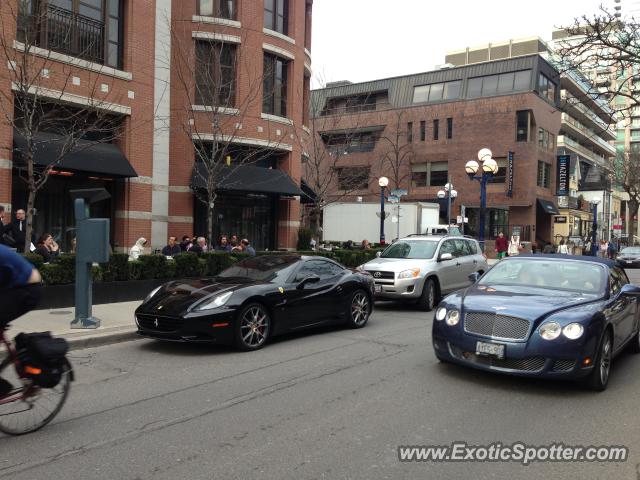 Bentley Continental spotted in Toronto, Canada