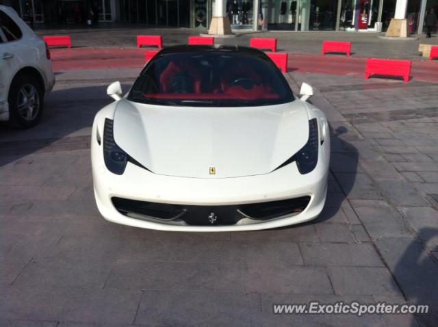 Ferrari 458 Italia spotted in Ankara, Turkey