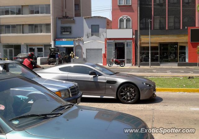 Aston Martin Vantage spotted in Lima, Peru